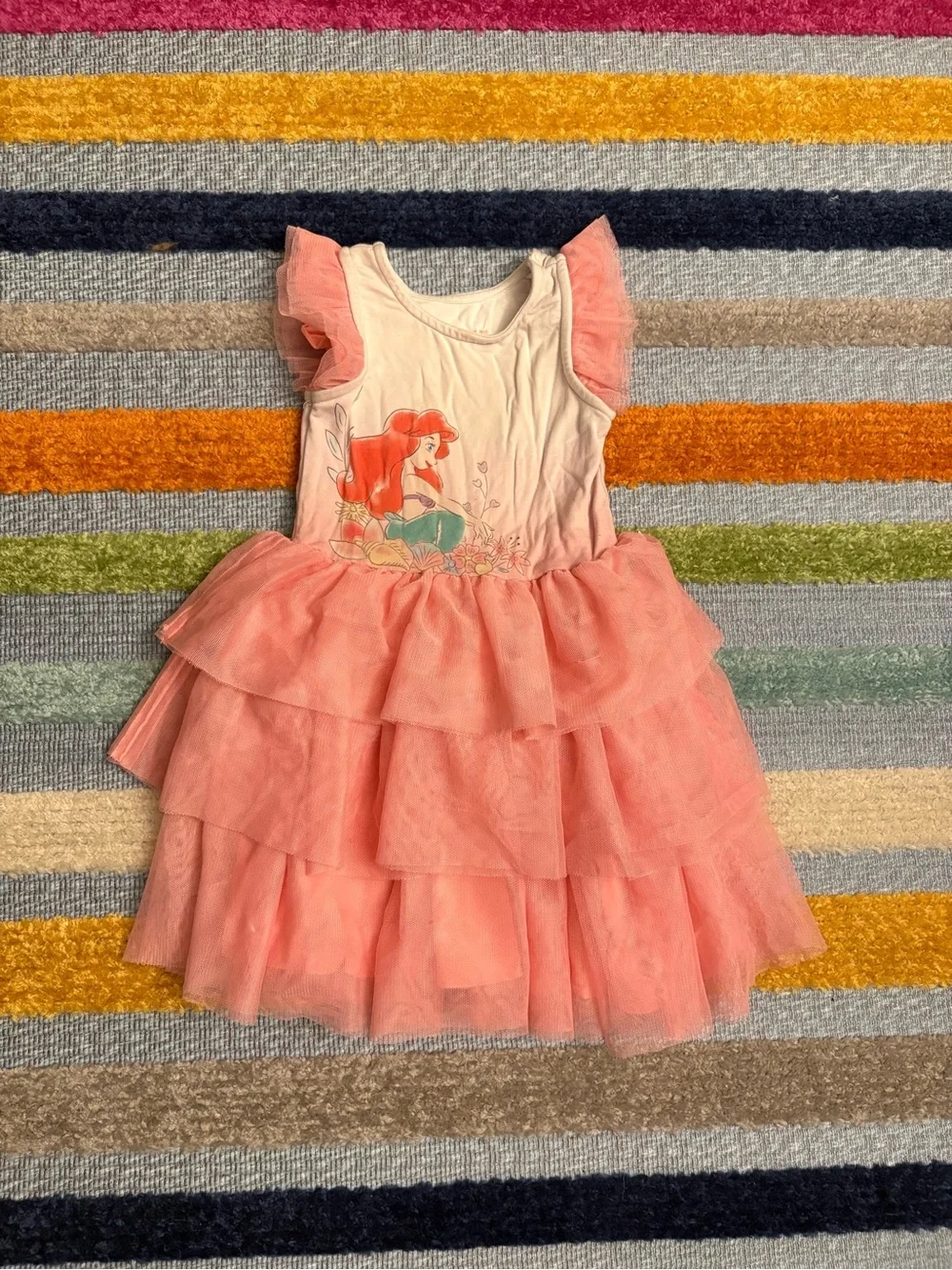 Little Sleepies Pink Little Mermaid Ariel Dress